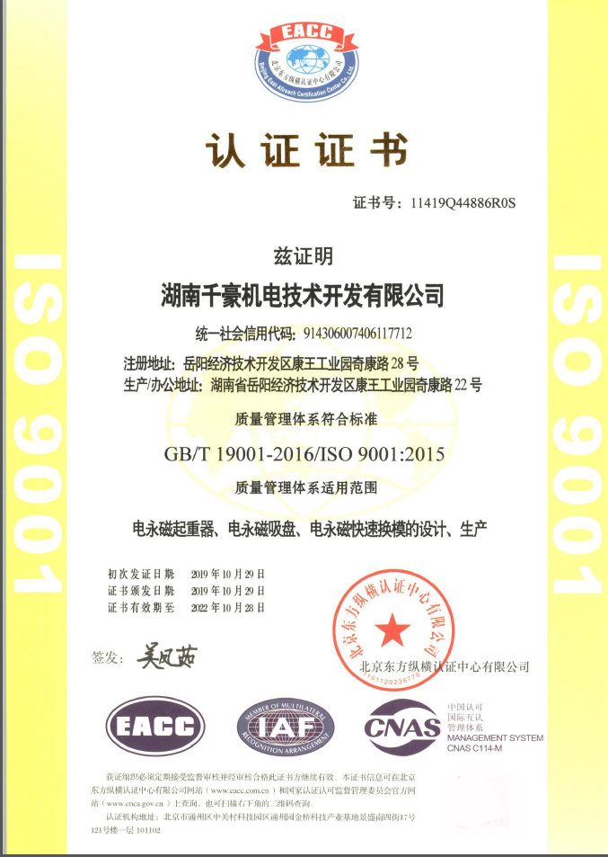快速換模系統